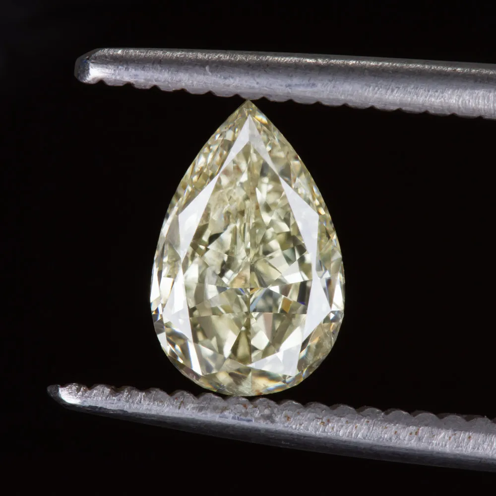 1.03ct S-T SI2 IDEAL PEAR SHAPE CUT DIAMOND LOOSE 1ct TEARDROP NATURAL PENDANT