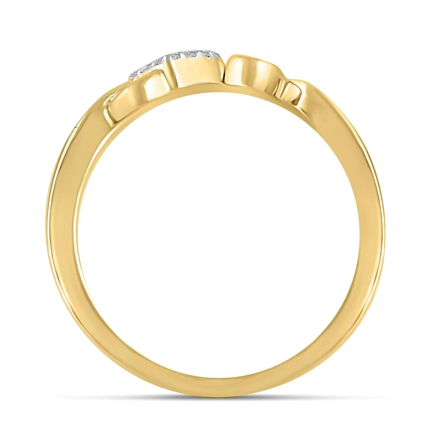 1/10 CTW Diamond Love Ring in Sterling Silver