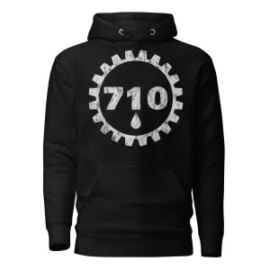 710 Dab and Hash Oil Hoodie | Cannabis-Inspired Hoodie | Stylish Weed Fashion