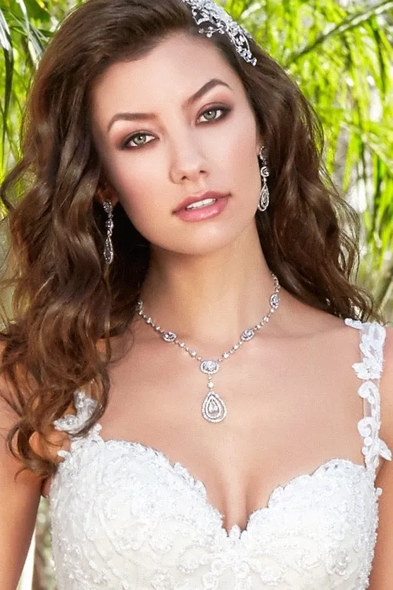Addison Vintage inspired Necklace and Earring Set