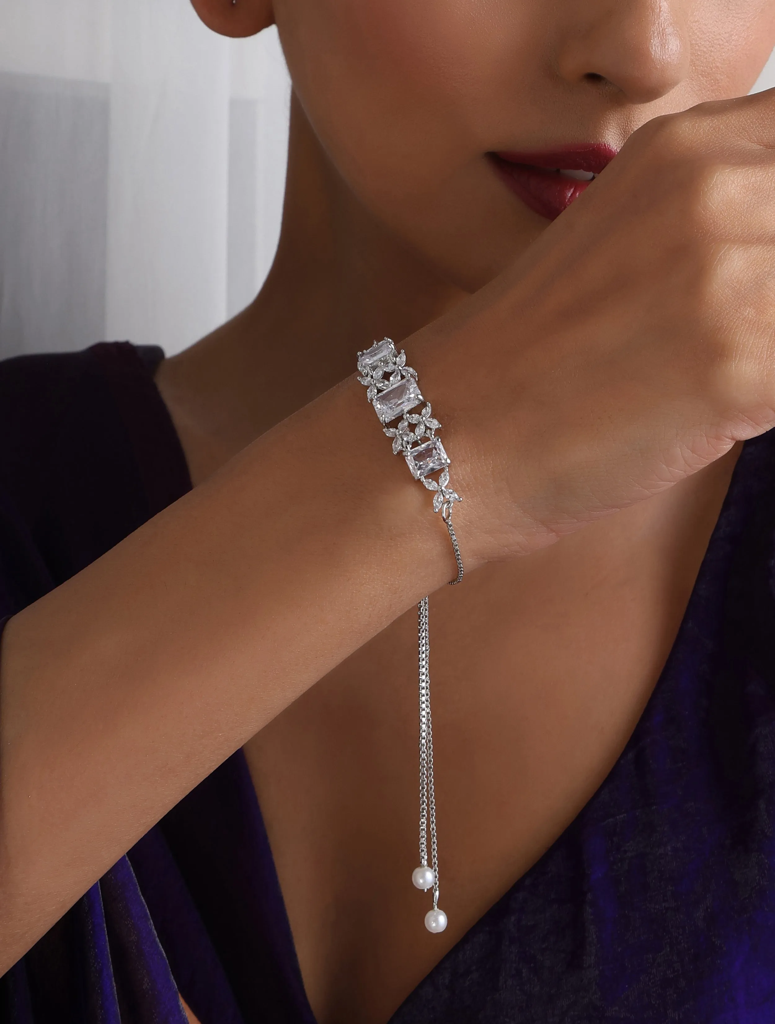 American Diamond Bracelet