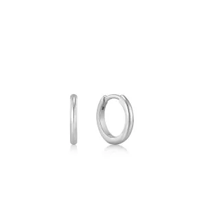 Ania Haie Silver Huggie Earrings E035-14H