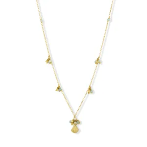Ash Necklace Aqua