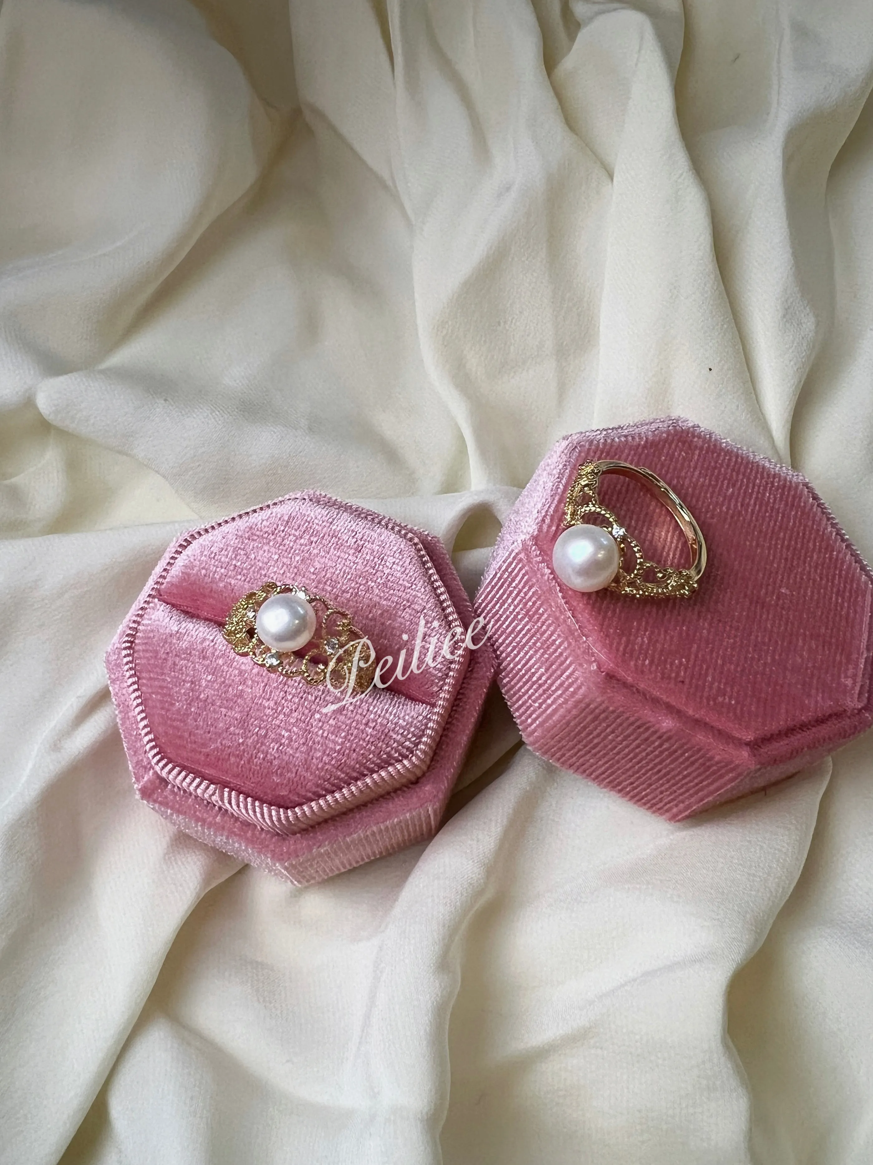 Being a princess is what i do the best 7-8mm, 8.5-9mm Freshwater Pearl Ring
