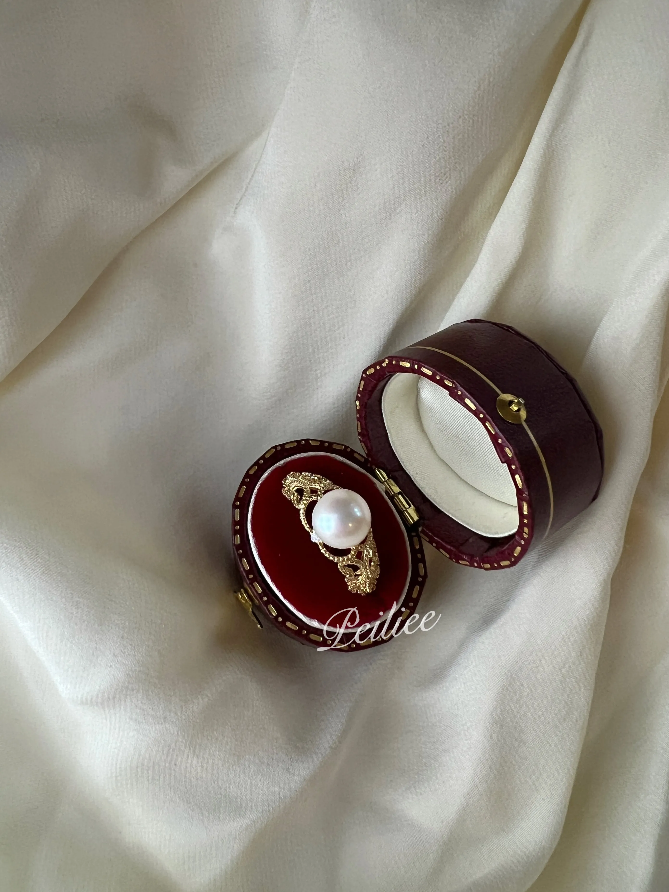 Being a princess is what i do the best 7-8mm, 8.5-9mm Freshwater Pearl Ring