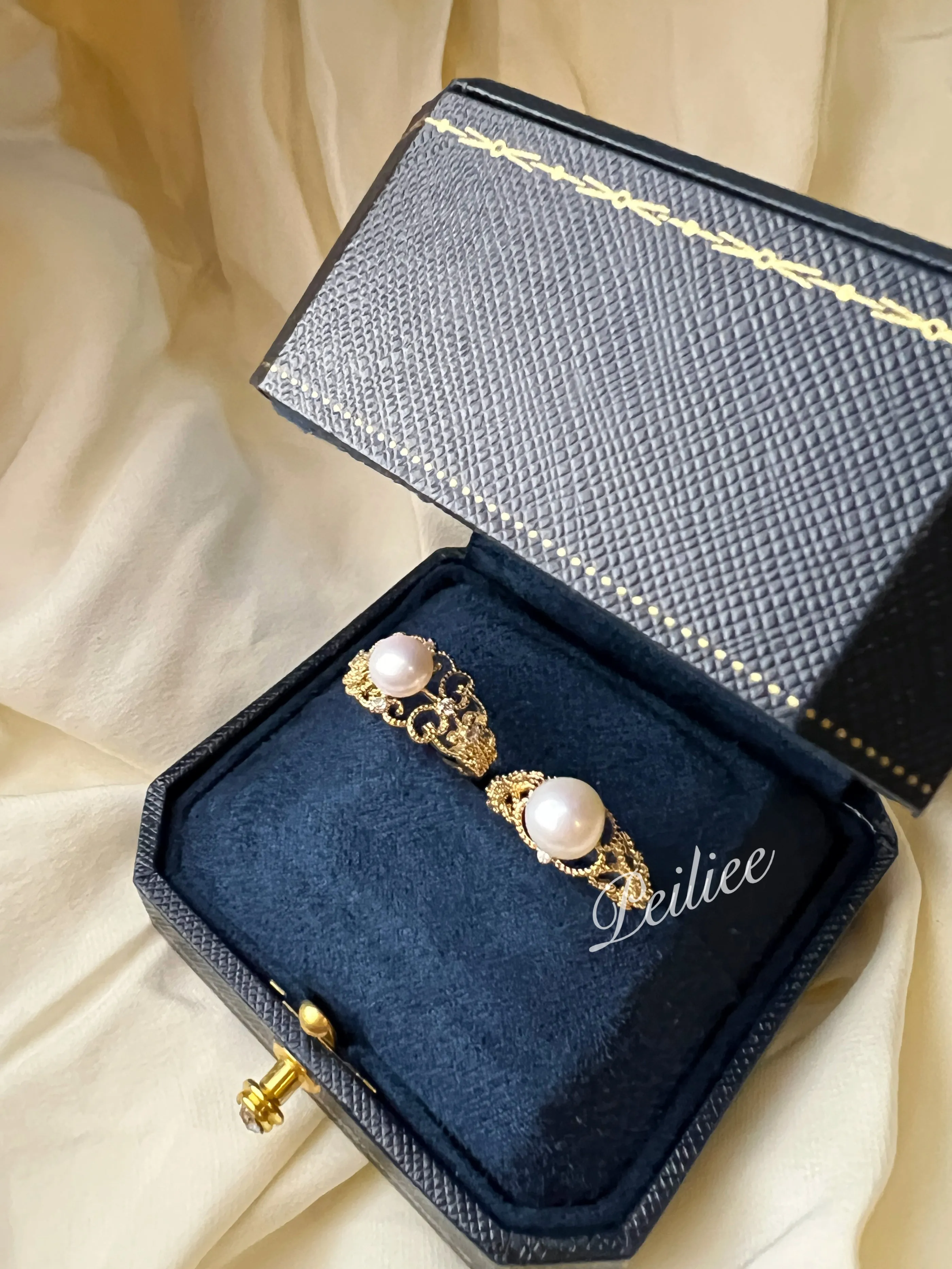 Being a princess is what i do the best 7-8mm, 8.5-9mm Freshwater Pearl Ring