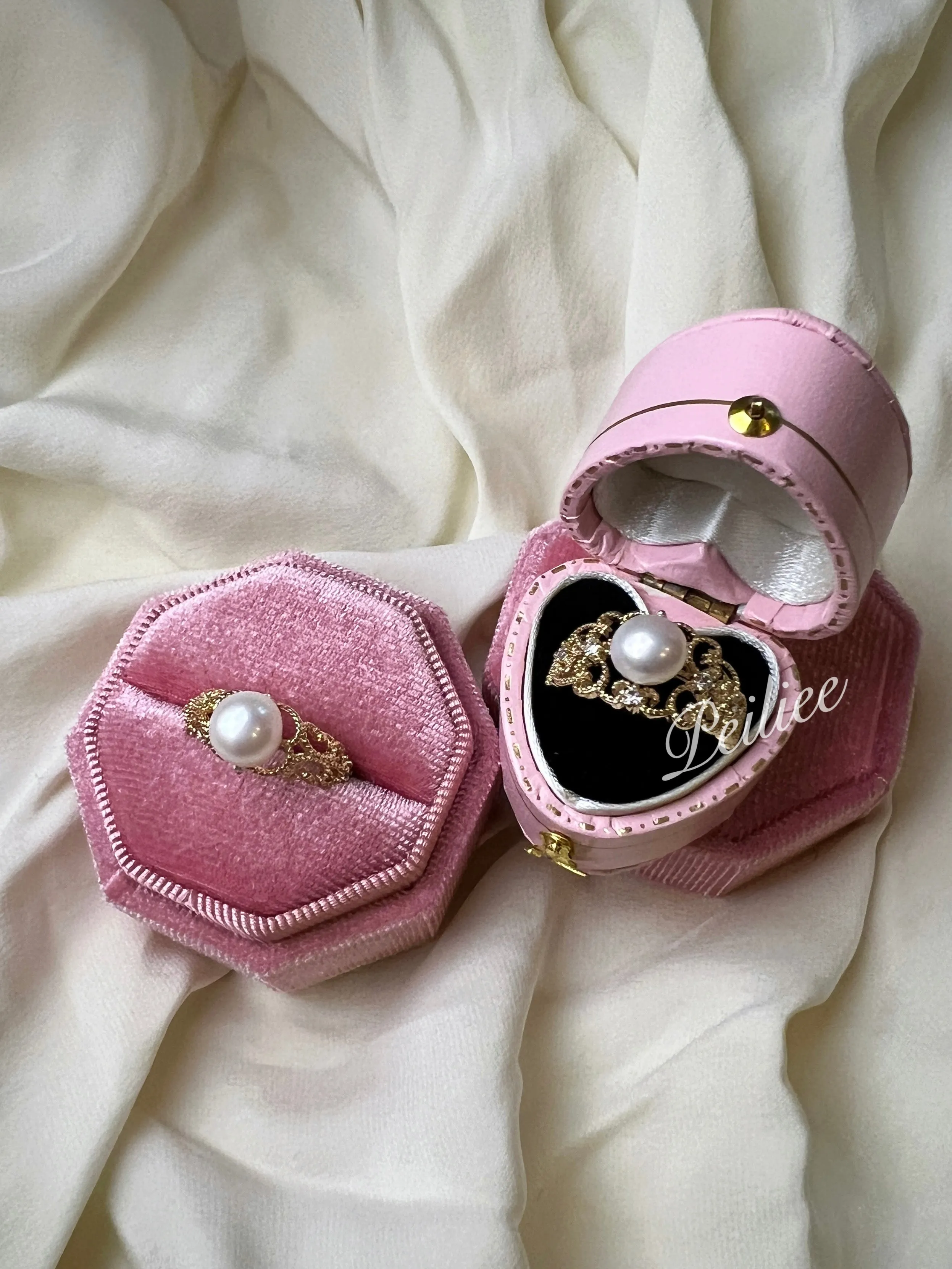 Being a princess is what i do the best 7-8mm, 8.5-9mm Freshwater Pearl Ring