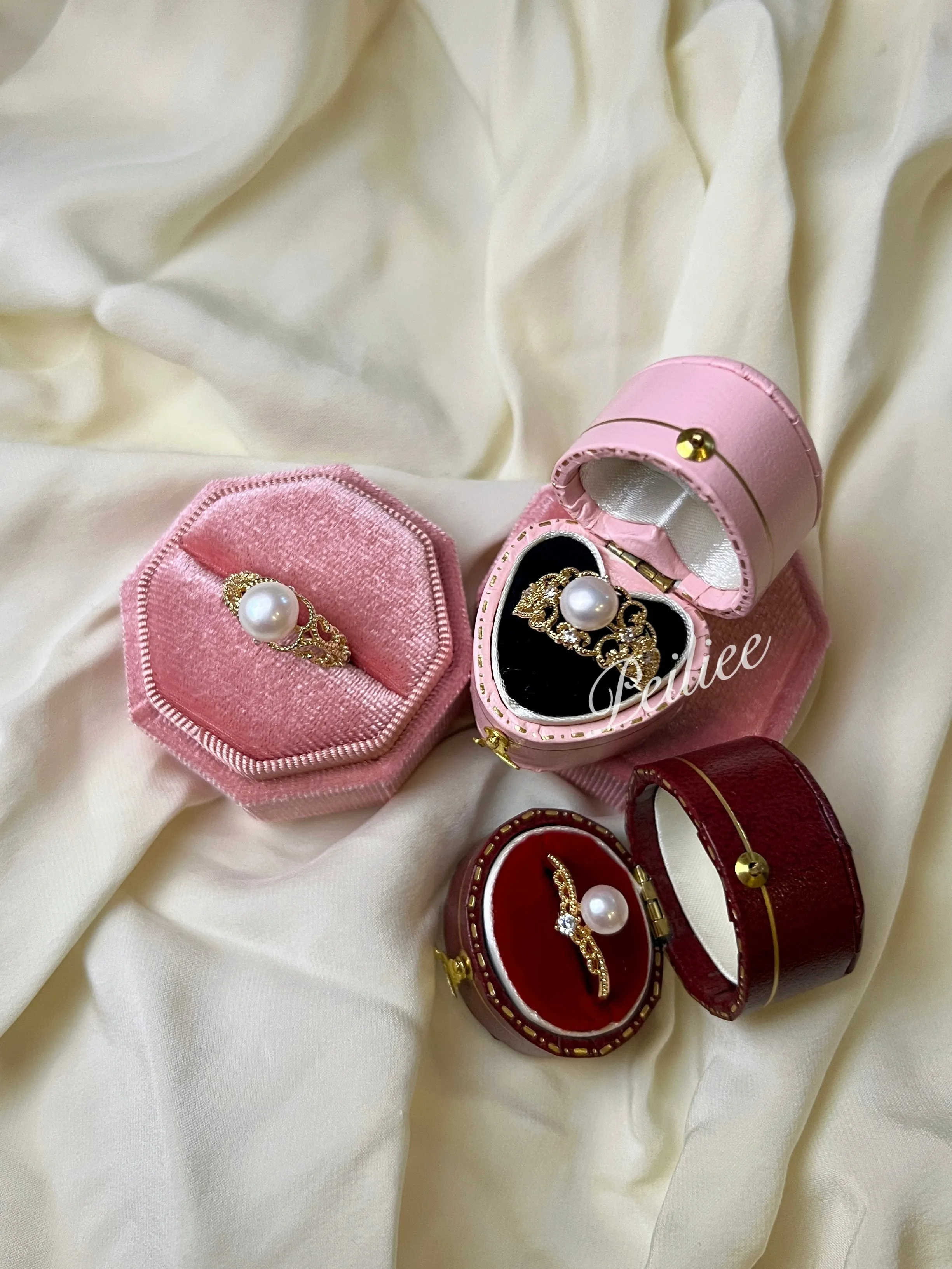 Being a princess is what i do the best 7-8mm, 8.5-9mm Freshwater Pearl Ring