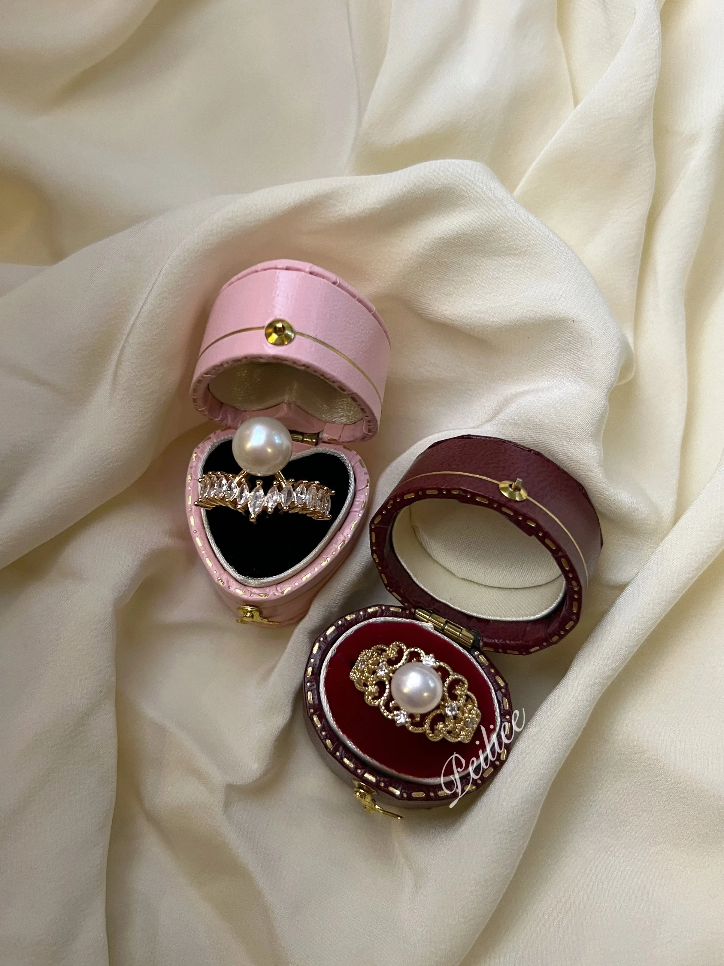 Being a princess is what i do the best 7-8mm, 8.5-9mm Freshwater Pearl Ring