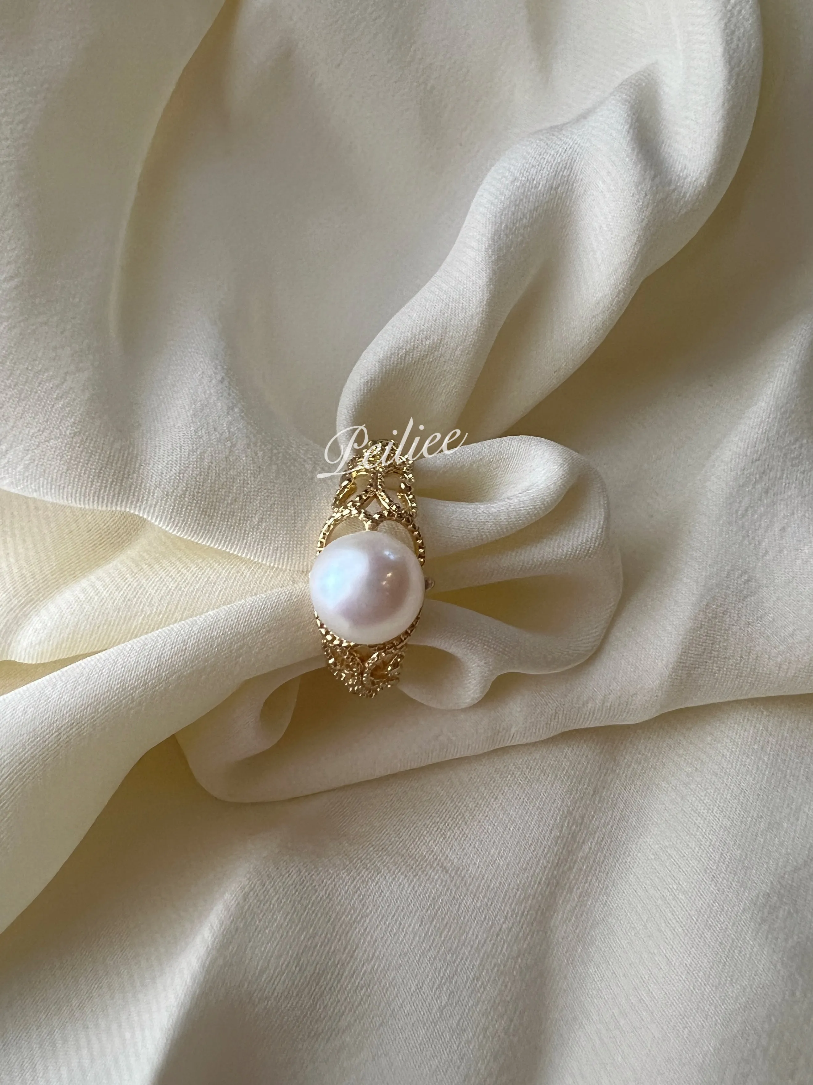Being a princess is what i do the best 7-8mm, 8.5-9mm Freshwater Pearl Ring