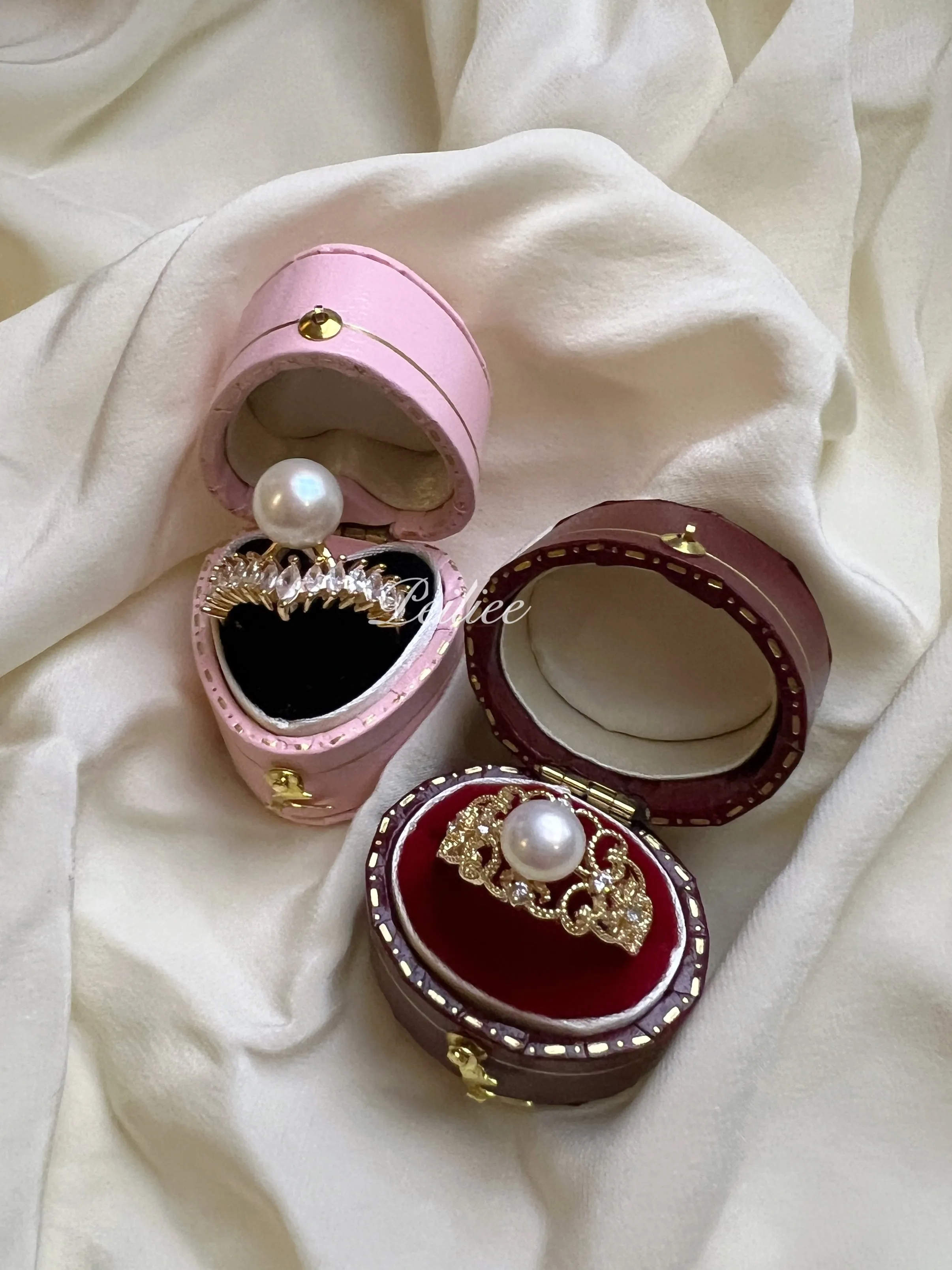 Being a princess is what i do the best 7-8mm, 8.5-9mm Freshwater Pearl Ring