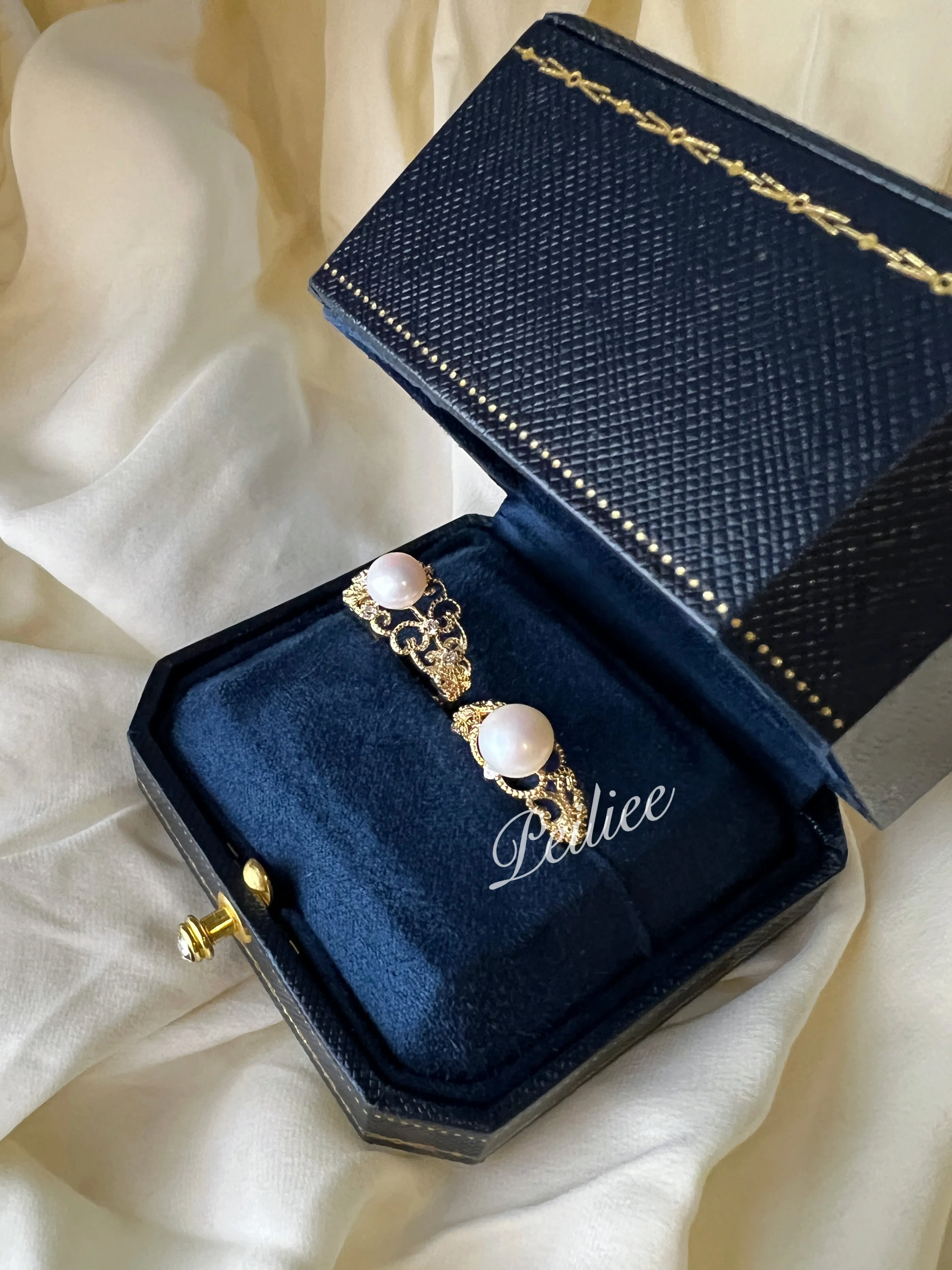Being a princess is what i do the best 7-8mm, 8.5-9mm Freshwater Pearl Ring