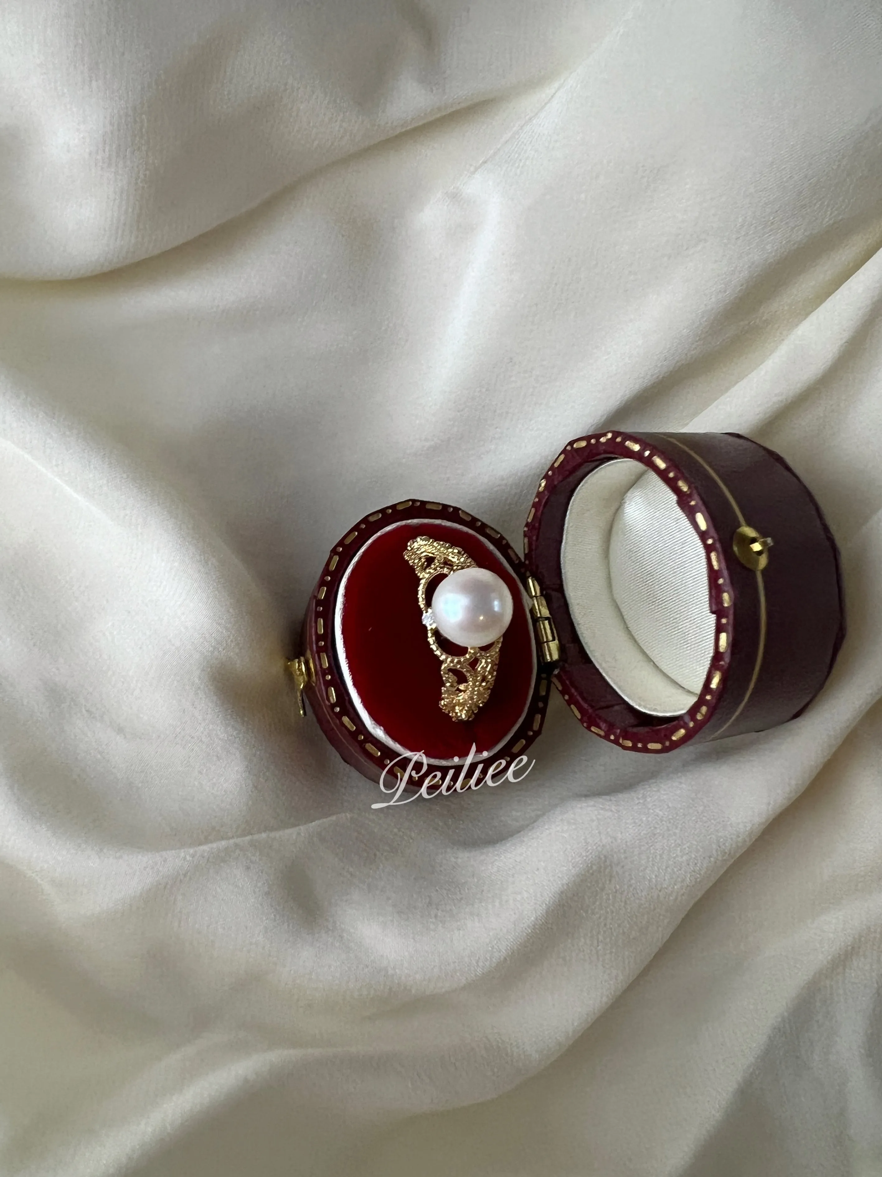 Being a princess is what i do the best 7-8mm, 8.5-9mm Freshwater Pearl Ring