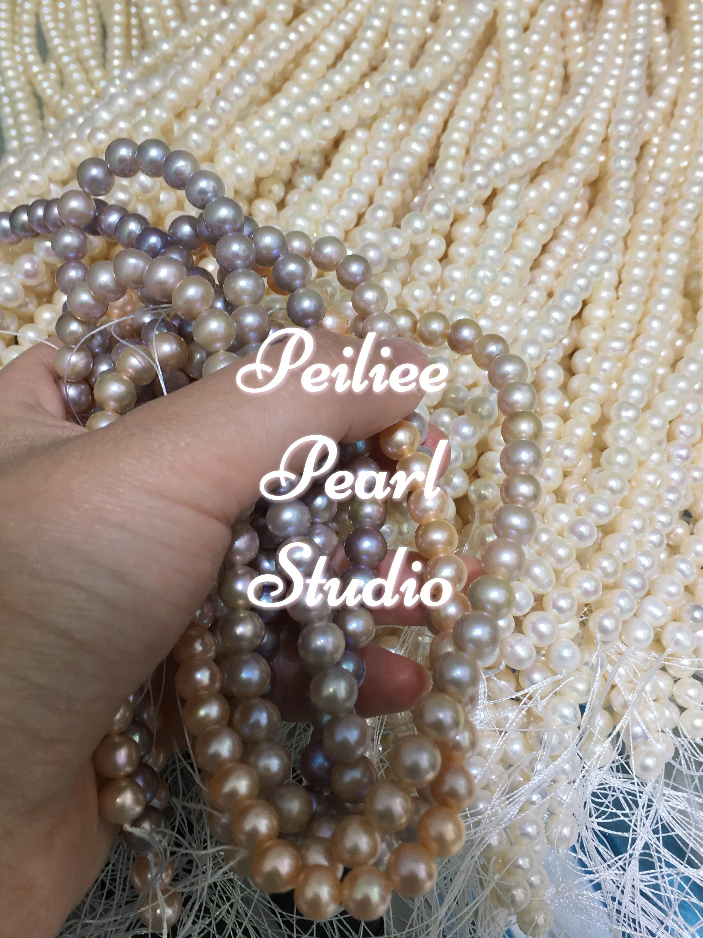 Being a princess is what i do the best 7-8mm, 8.5-9mm Freshwater Pearl Ring