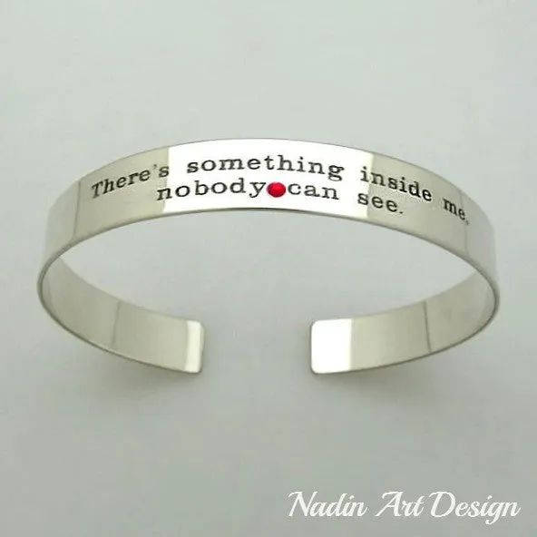 Birthstone Cuff - Personalized Gift for Her