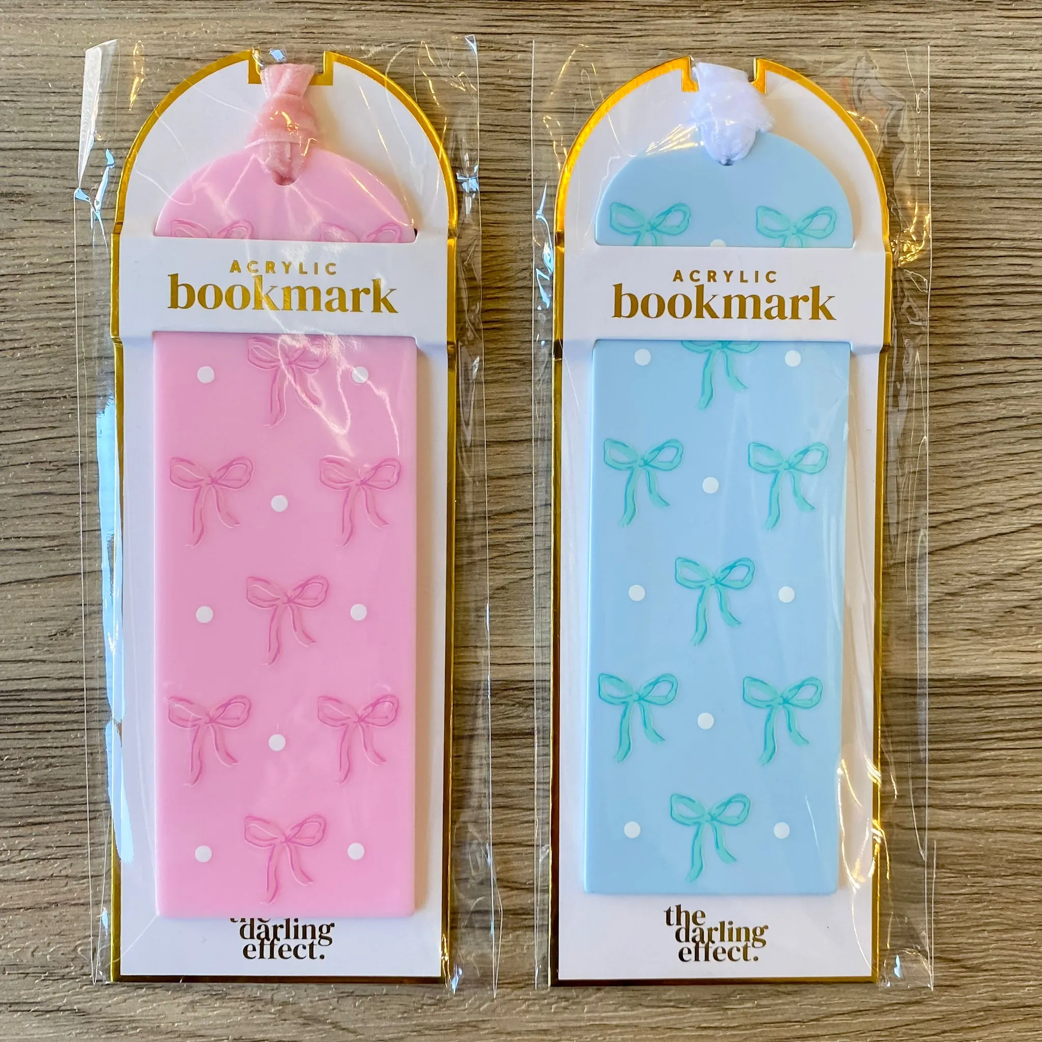 Bow Acrylic Bookmark