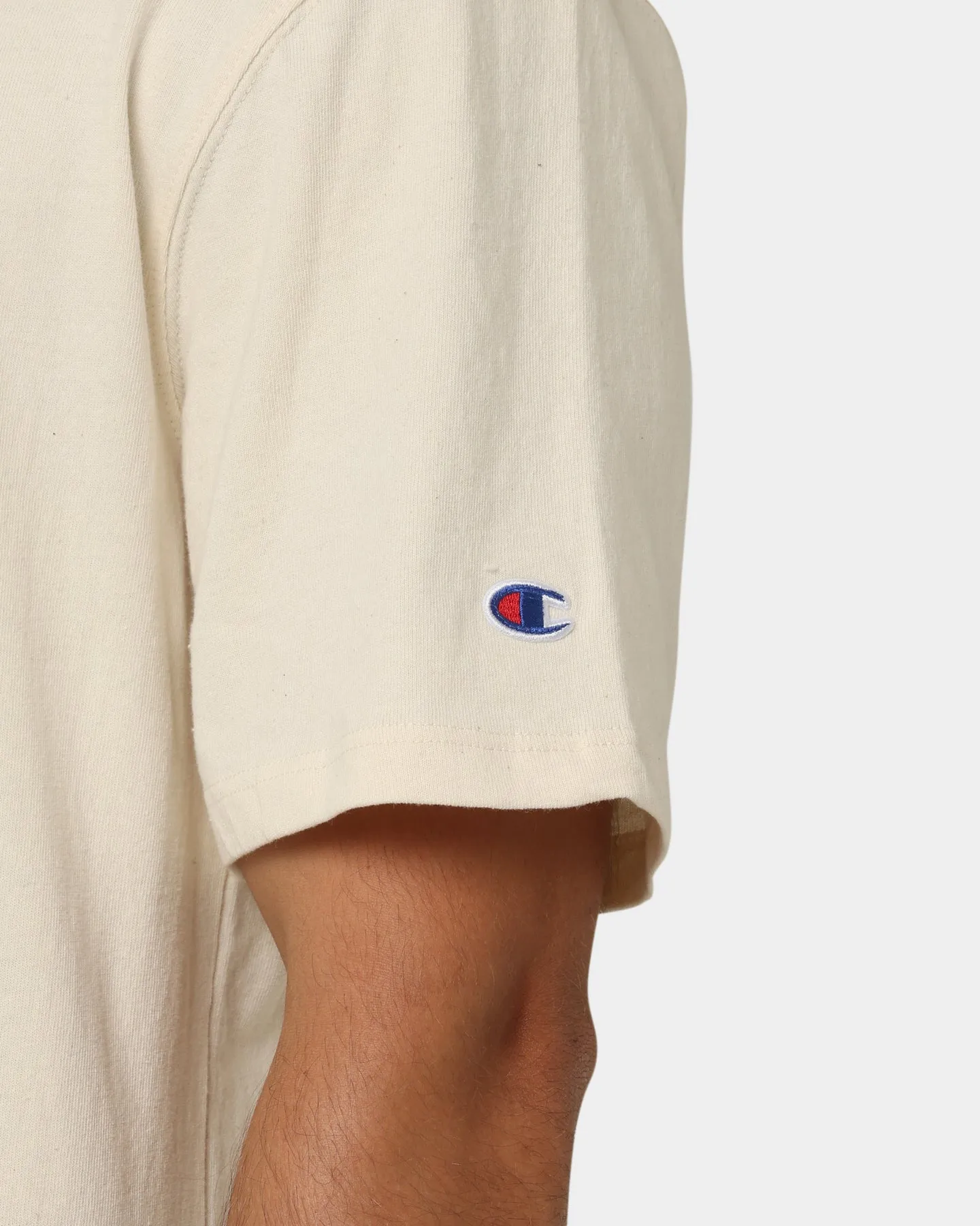 Champion Rib Raw T-Shirt Natural