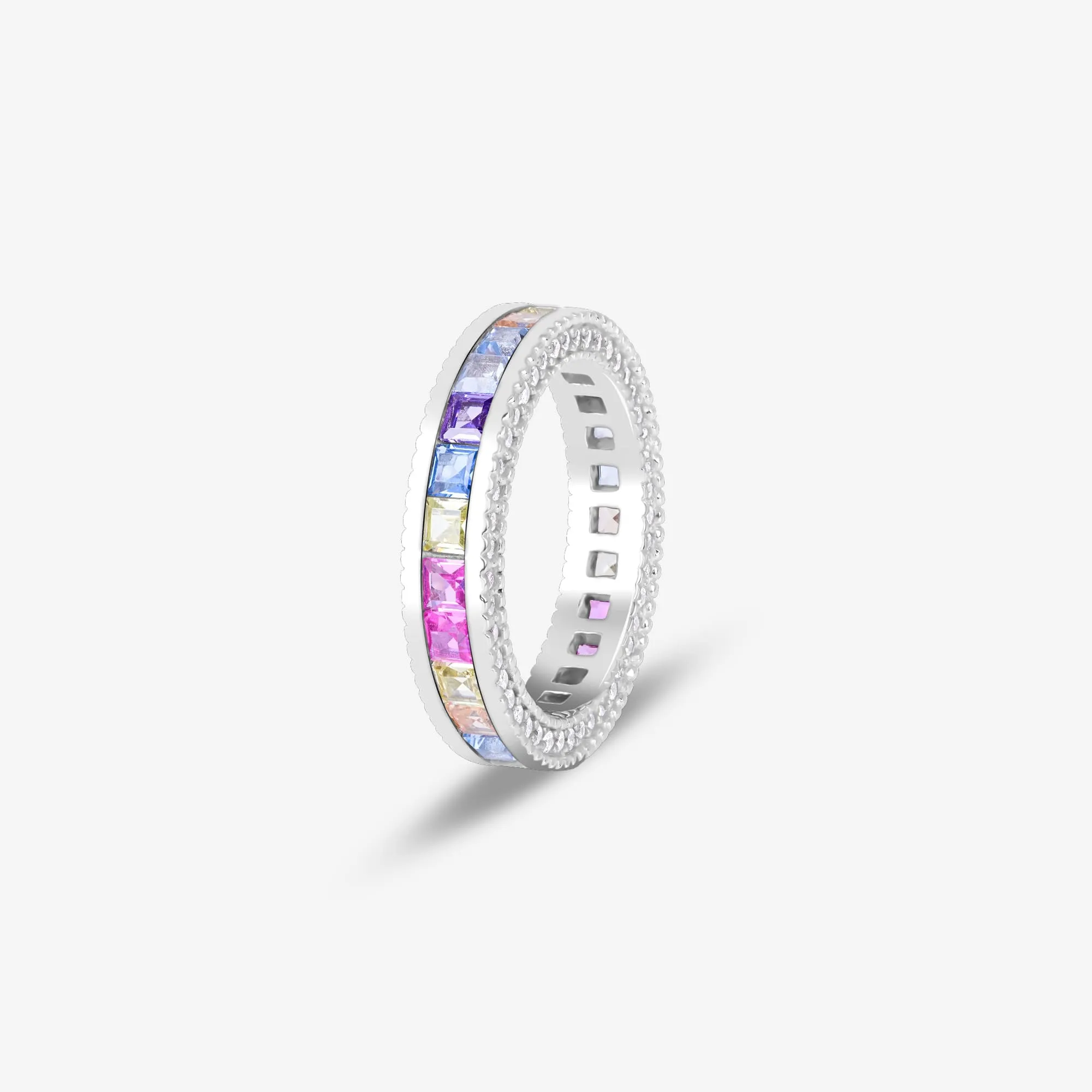 Chroma Serenity Silver Ring