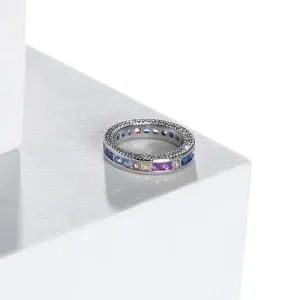 Chroma Serenity Silver Ring