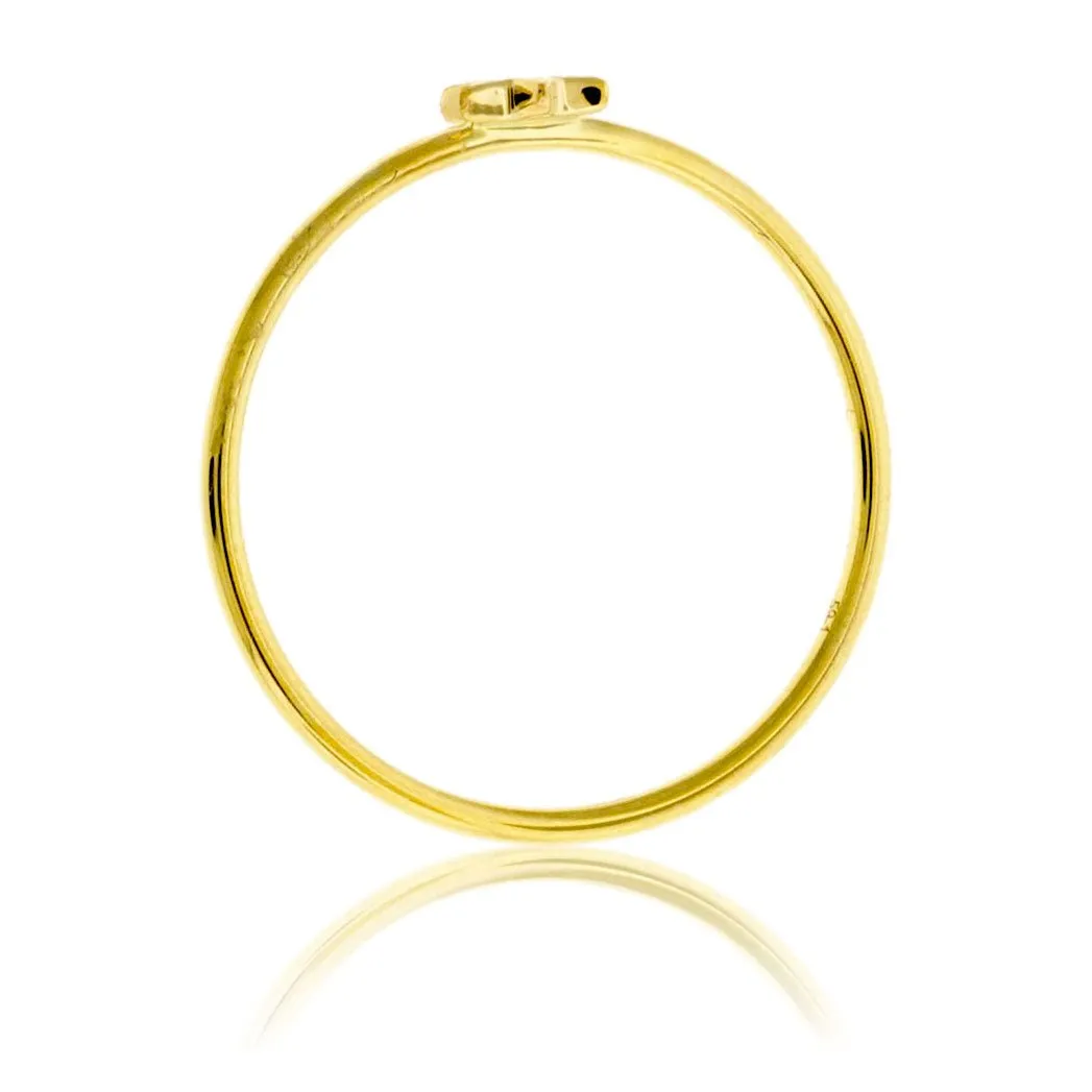 Dainty Diamond Star Ring