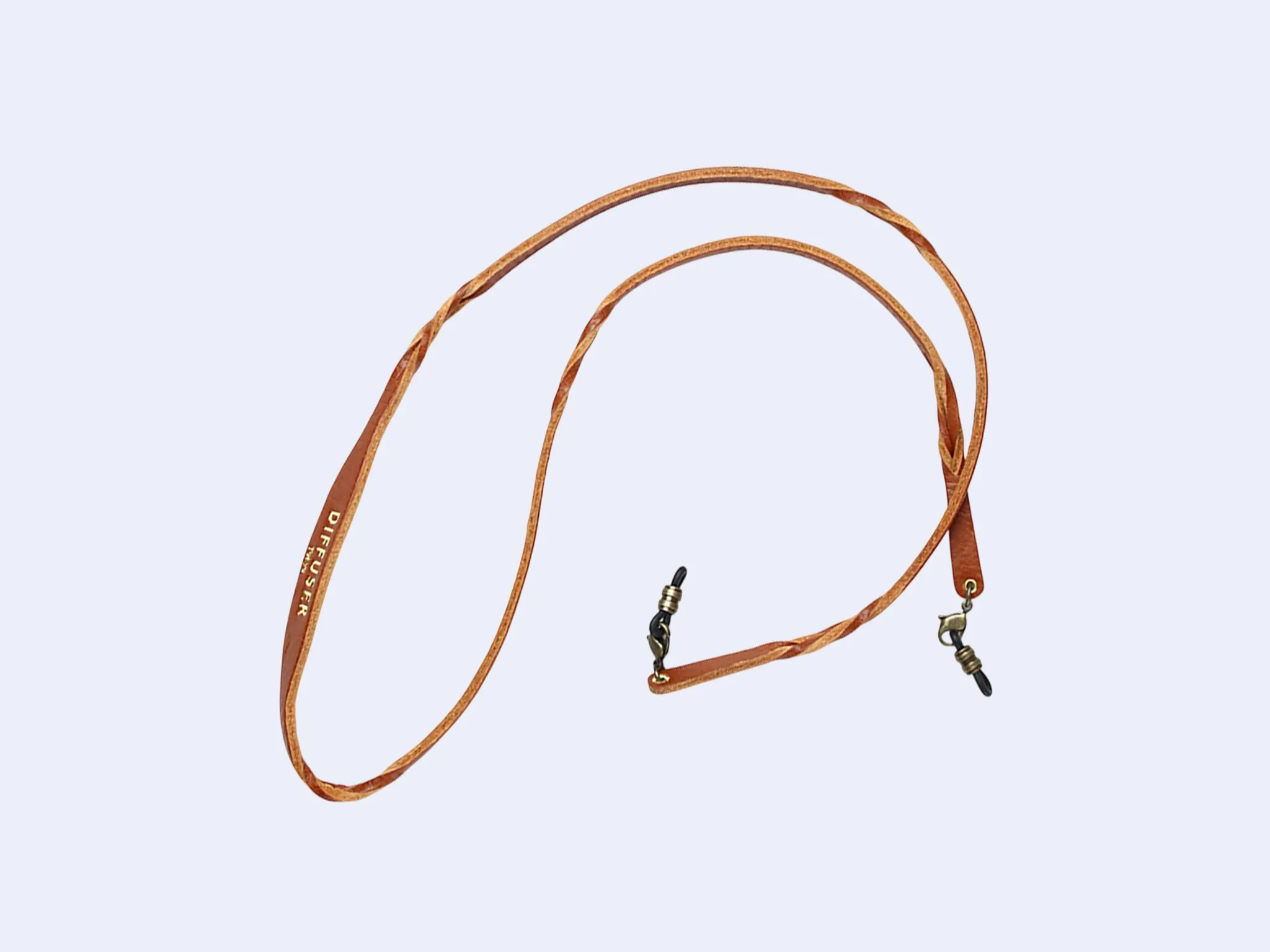 Diffuser Tokyo Twisted Leather Soft Bracecord (Orange)