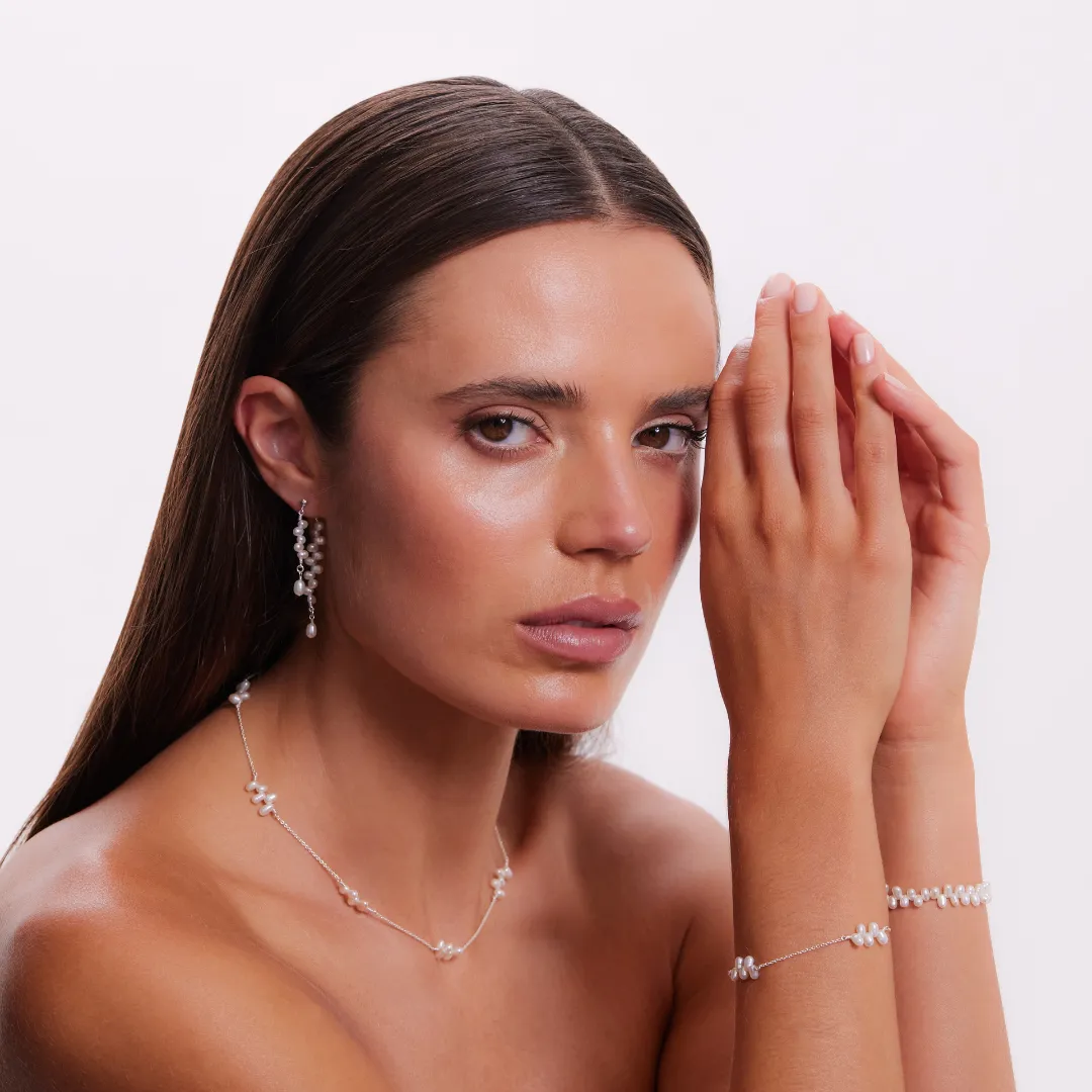 Gabriella Earrings - Silver