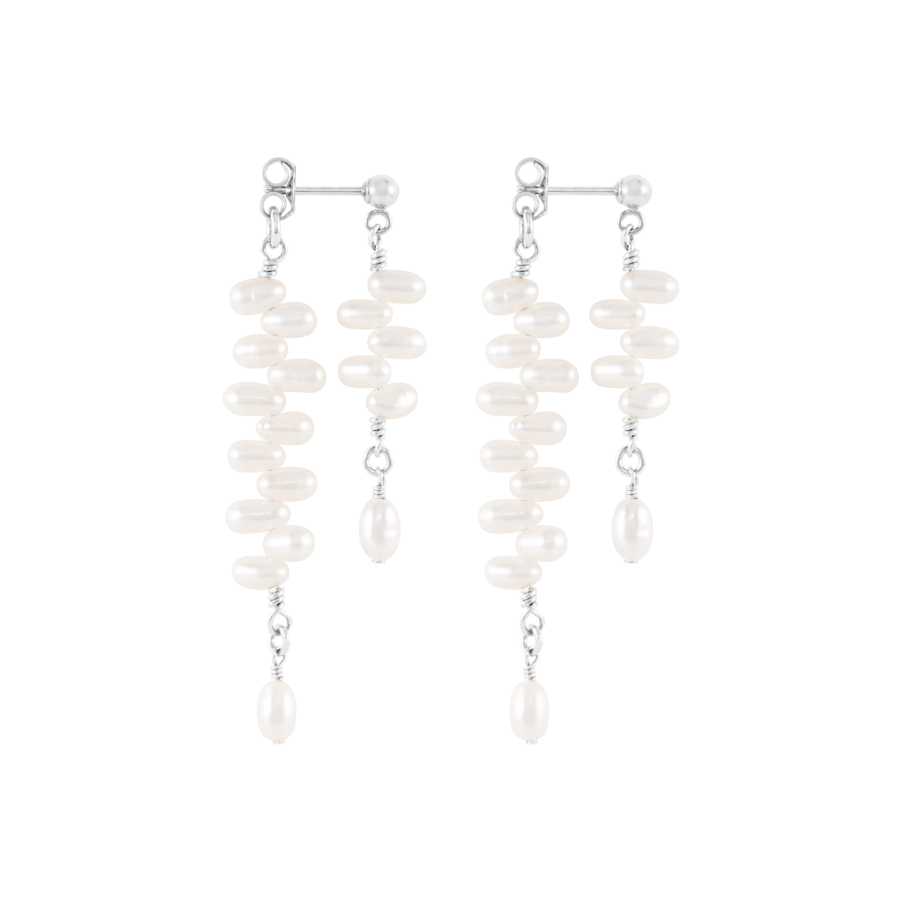Gabriella Earrings - Silver