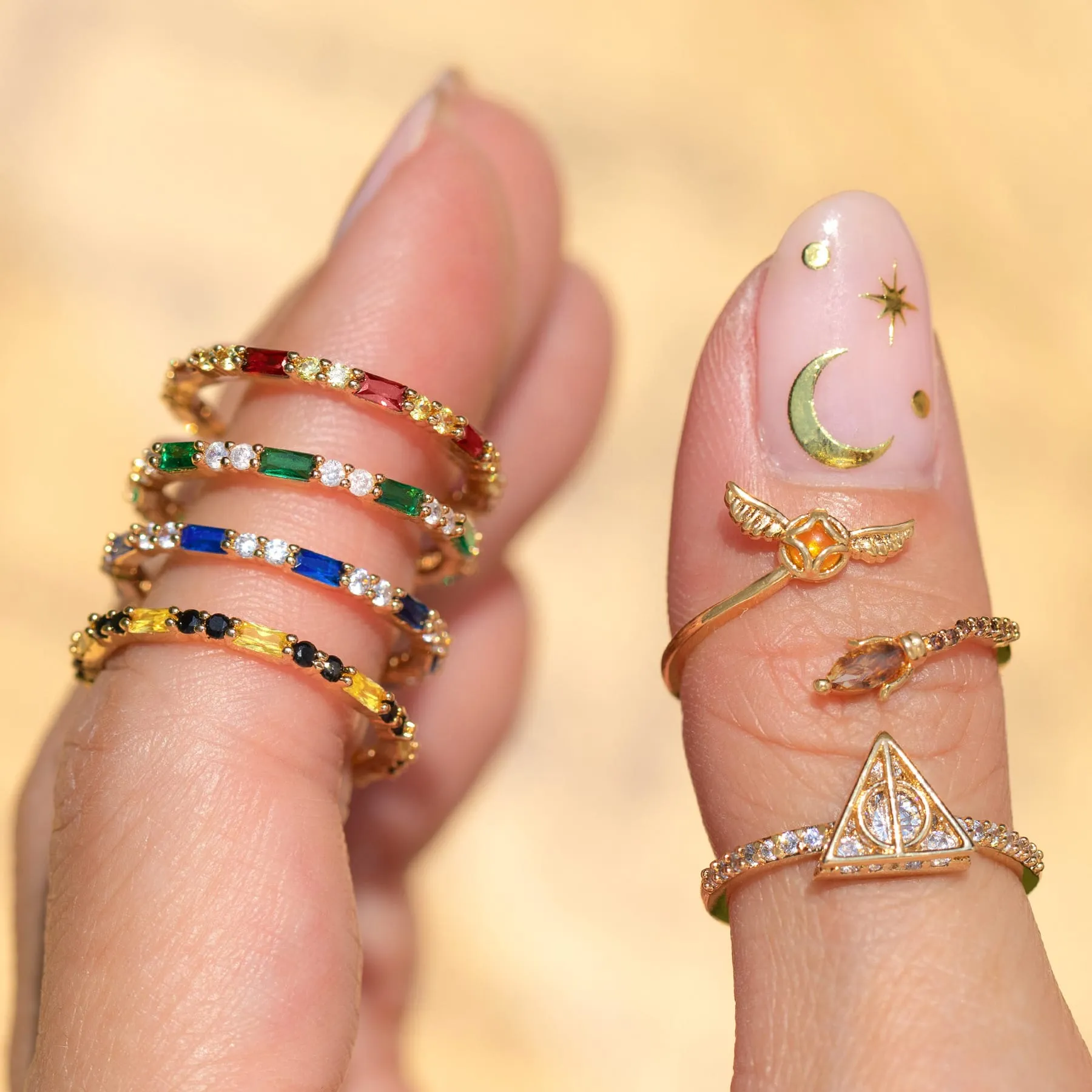 Harry Potter Hufflepuff House Ring