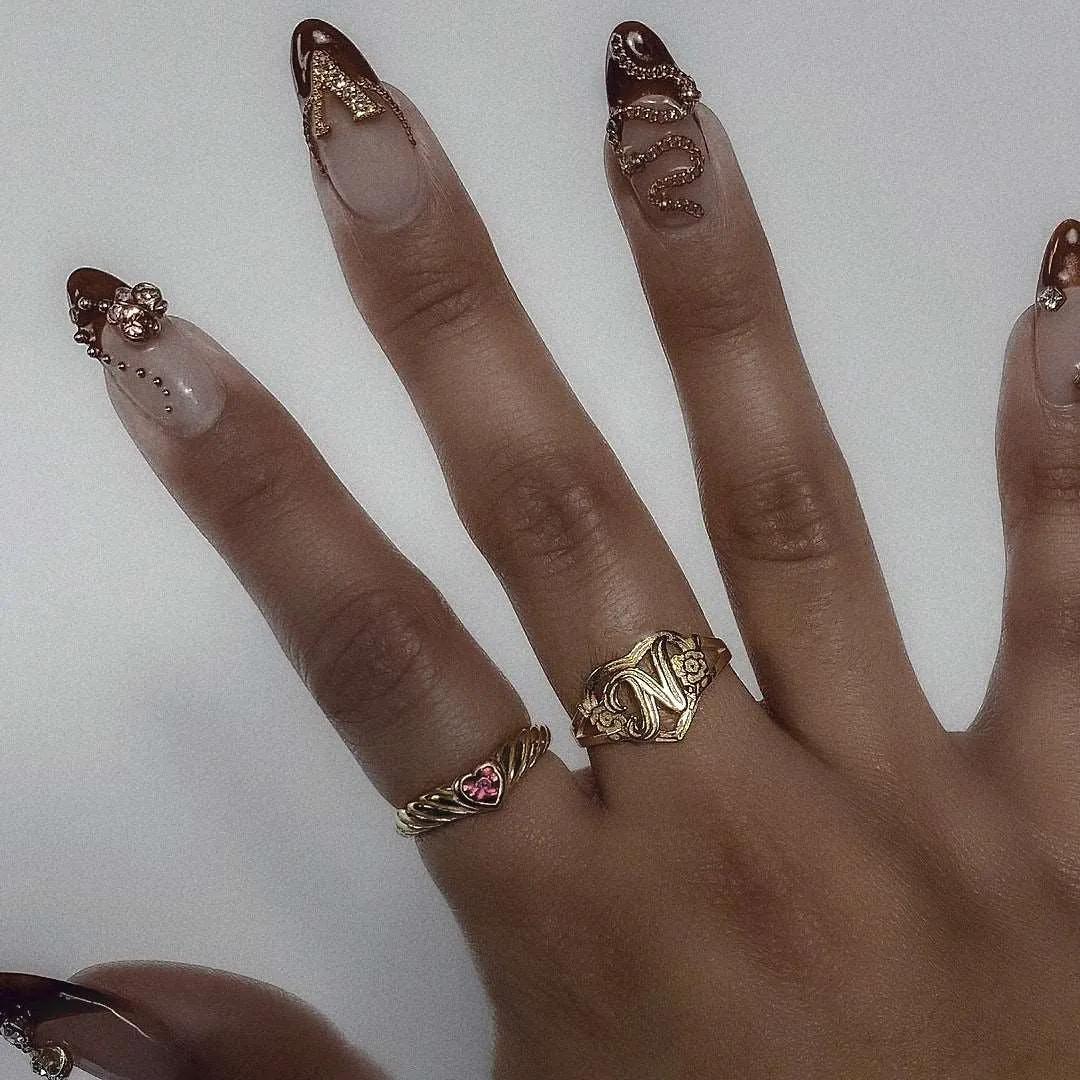Heart And Soul Initial Ring