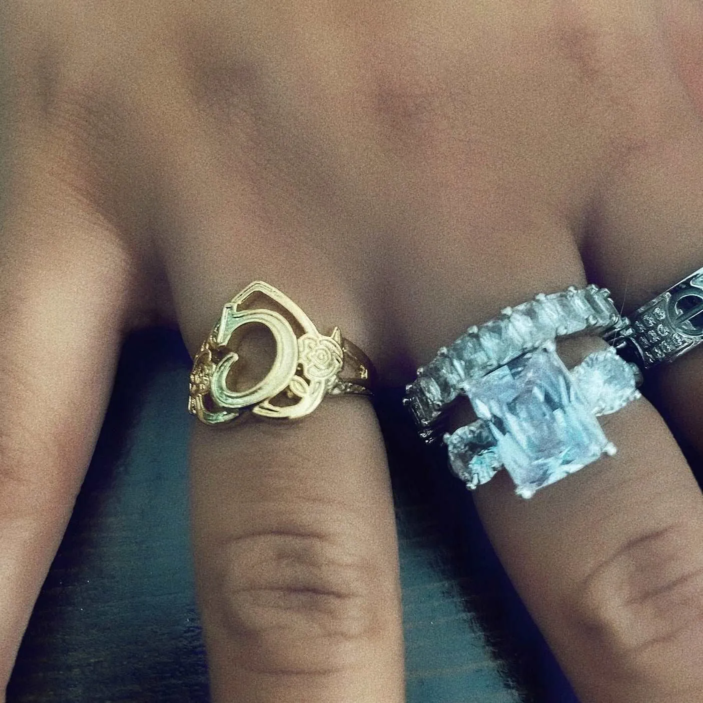 Heart And Soul Initial Ring