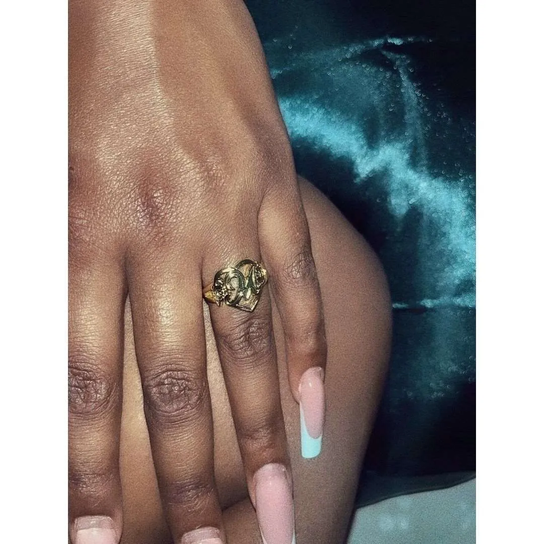 Heart And Soul Initial Ring