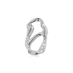 HOJ Signature Charm - White Gold