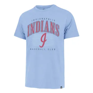Indianapolis Indians '47 Adult Carolina 80's DoubleHeader Franklin Tee