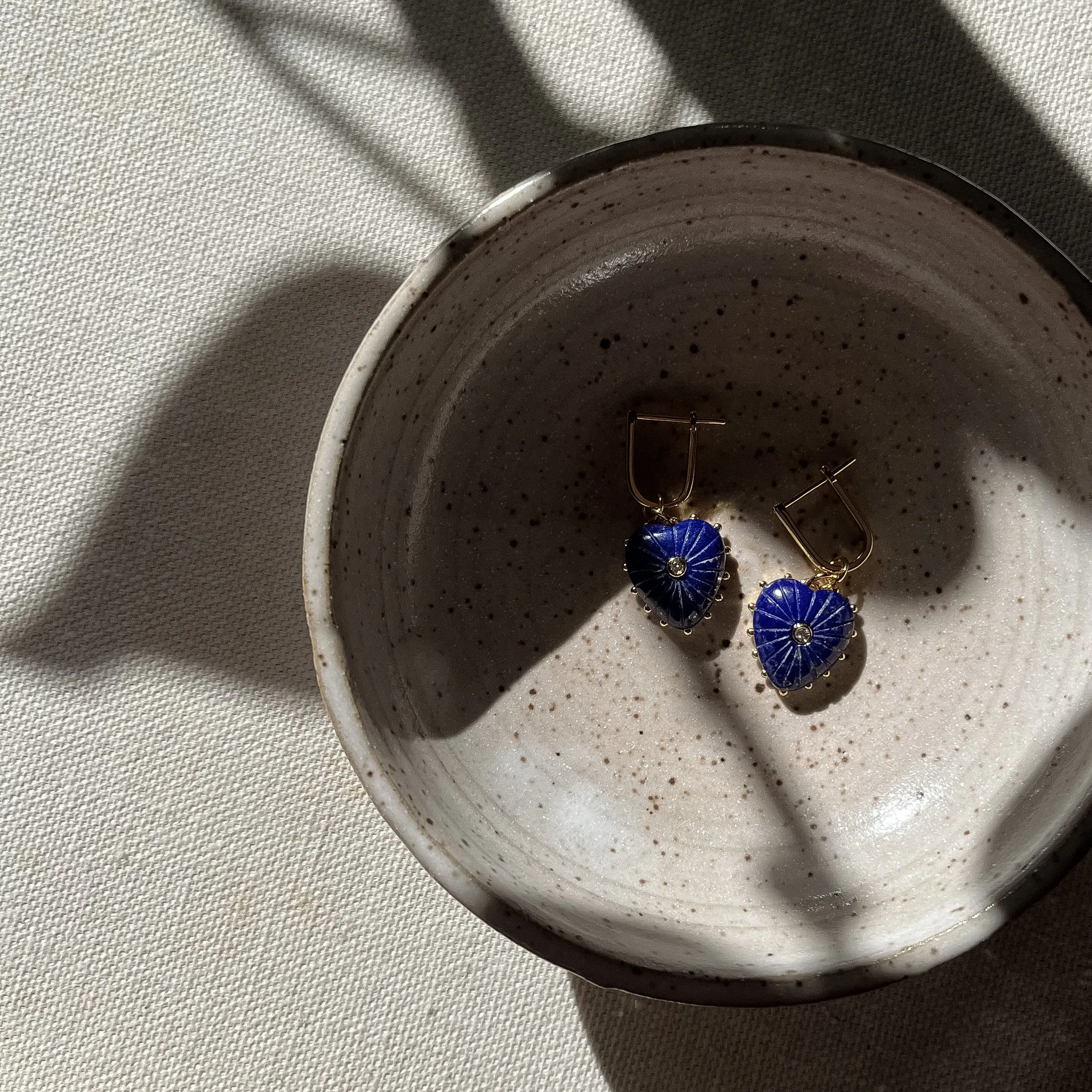 Isabel Lapis Heart Earrings
