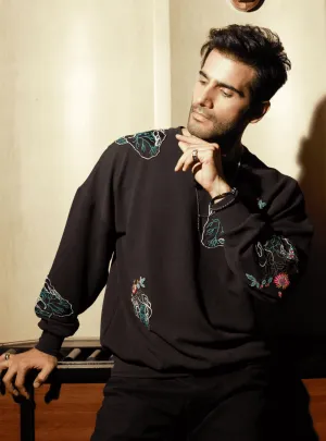 Karan Tacker Wearing Poppi Bolt Ring - Silver
