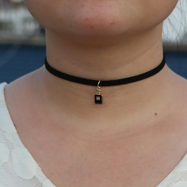 New Leather Velvet Short Gothic Heart Star Moon Flag Triangle Necklace Tattoo Collares For Women Jewelry Cheap Clavicle Choker