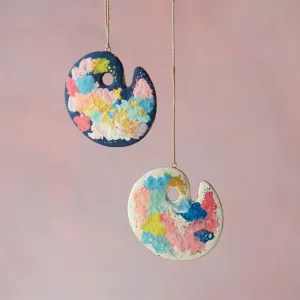 PAINT PALETTE ORNAMENT