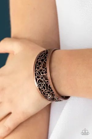 Paparazzi Bracelet ~ Vine Garden - Copper