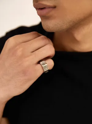 Poppi Bolt Ring - Silver