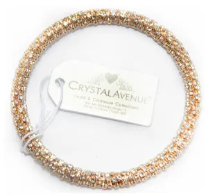 Rhinestone Decor Bangle Bracelet