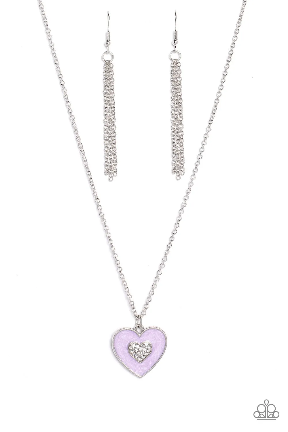 So This Is Love - Purple Necklace - Paparazzi Accessories