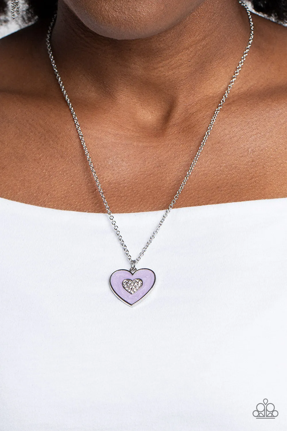 So This Is Love - Purple Necklace - Paparazzi Accessories