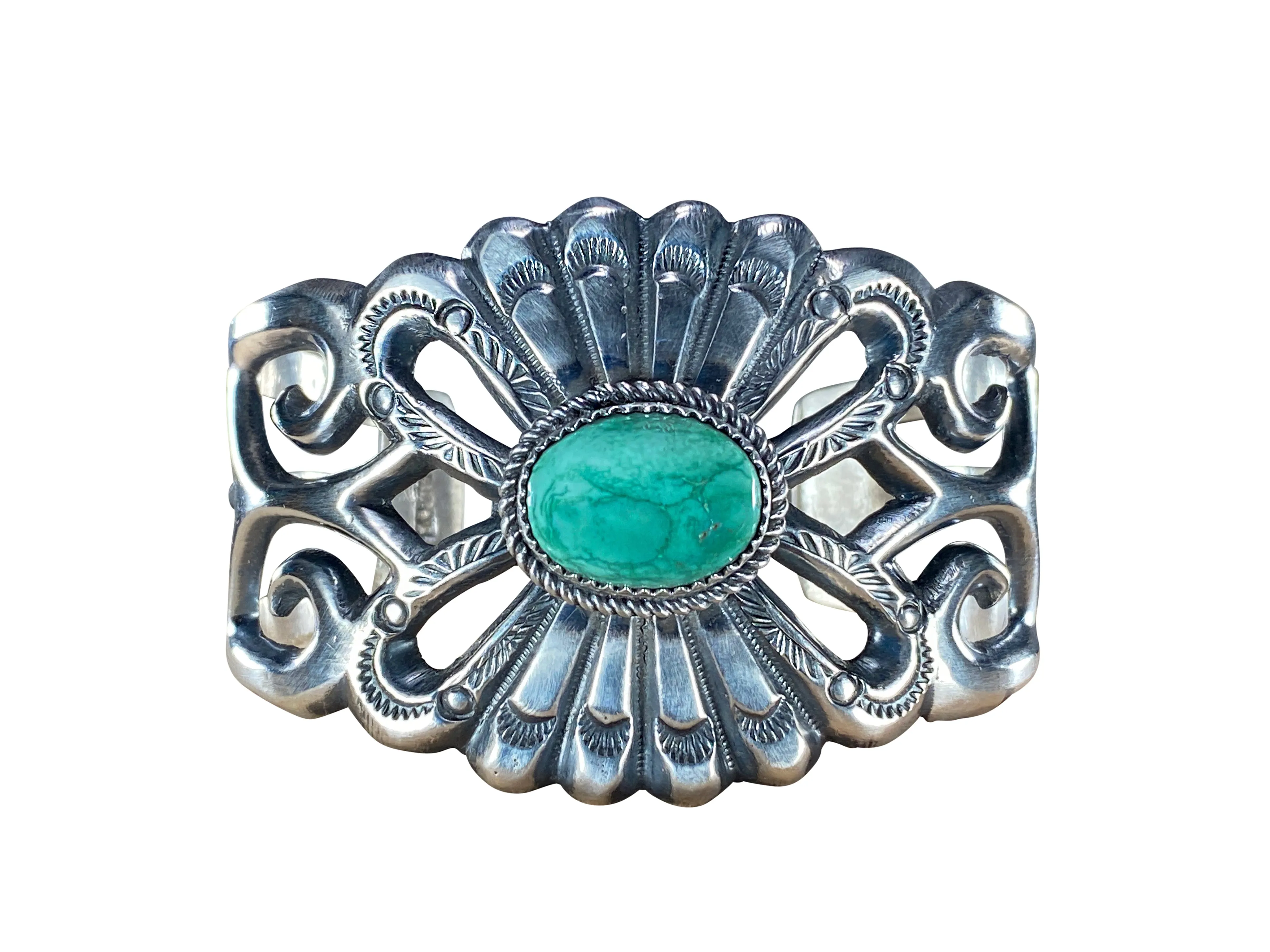 Sonoran Gold Turquoise Cuff | E.S. Mitchell