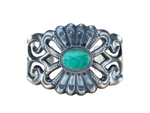 Sonoran Gold Turquoise Cuff | E.S. Mitchell