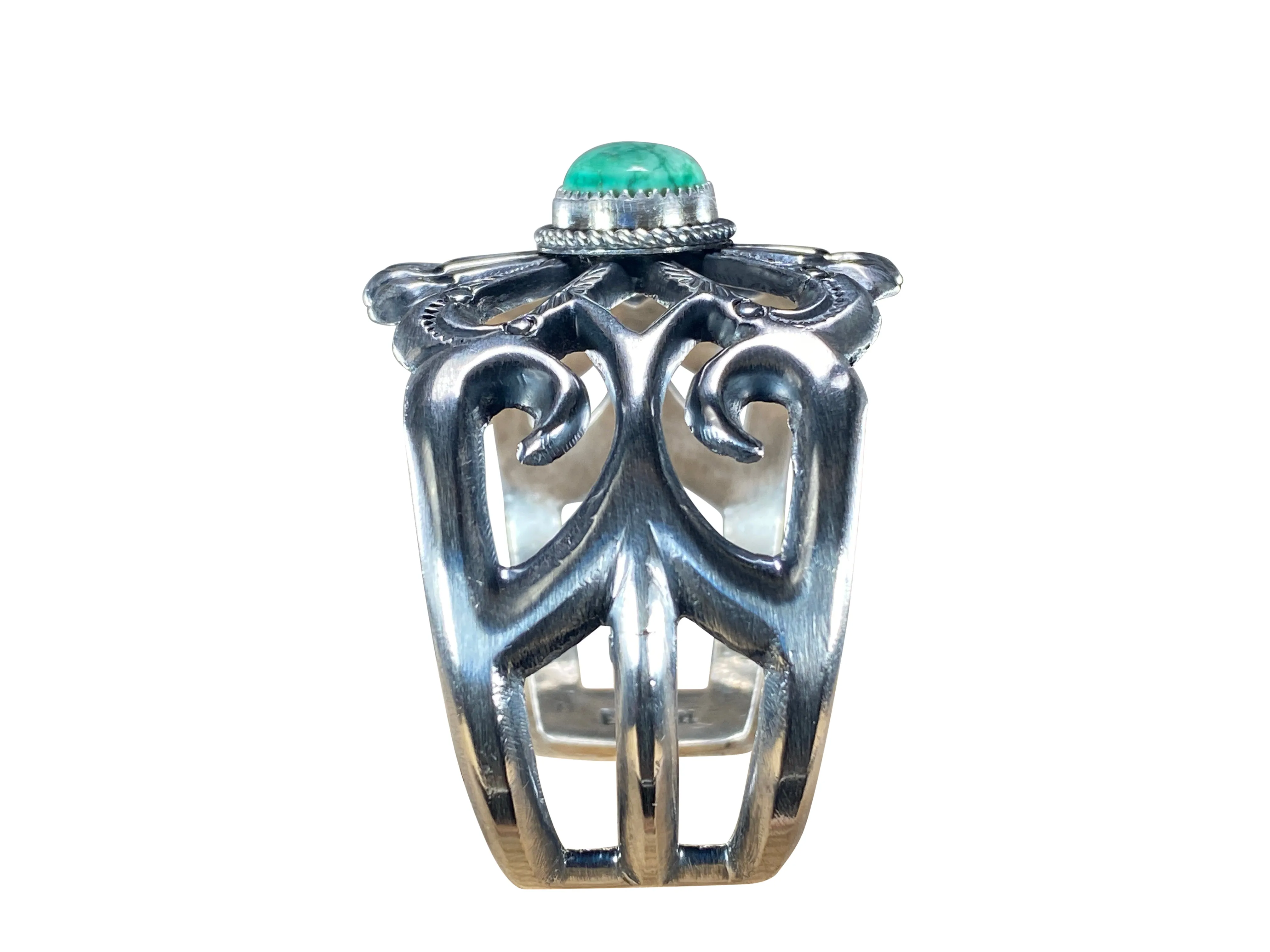 Sonoran Gold Turquoise Cuff | E.S. Mitchell