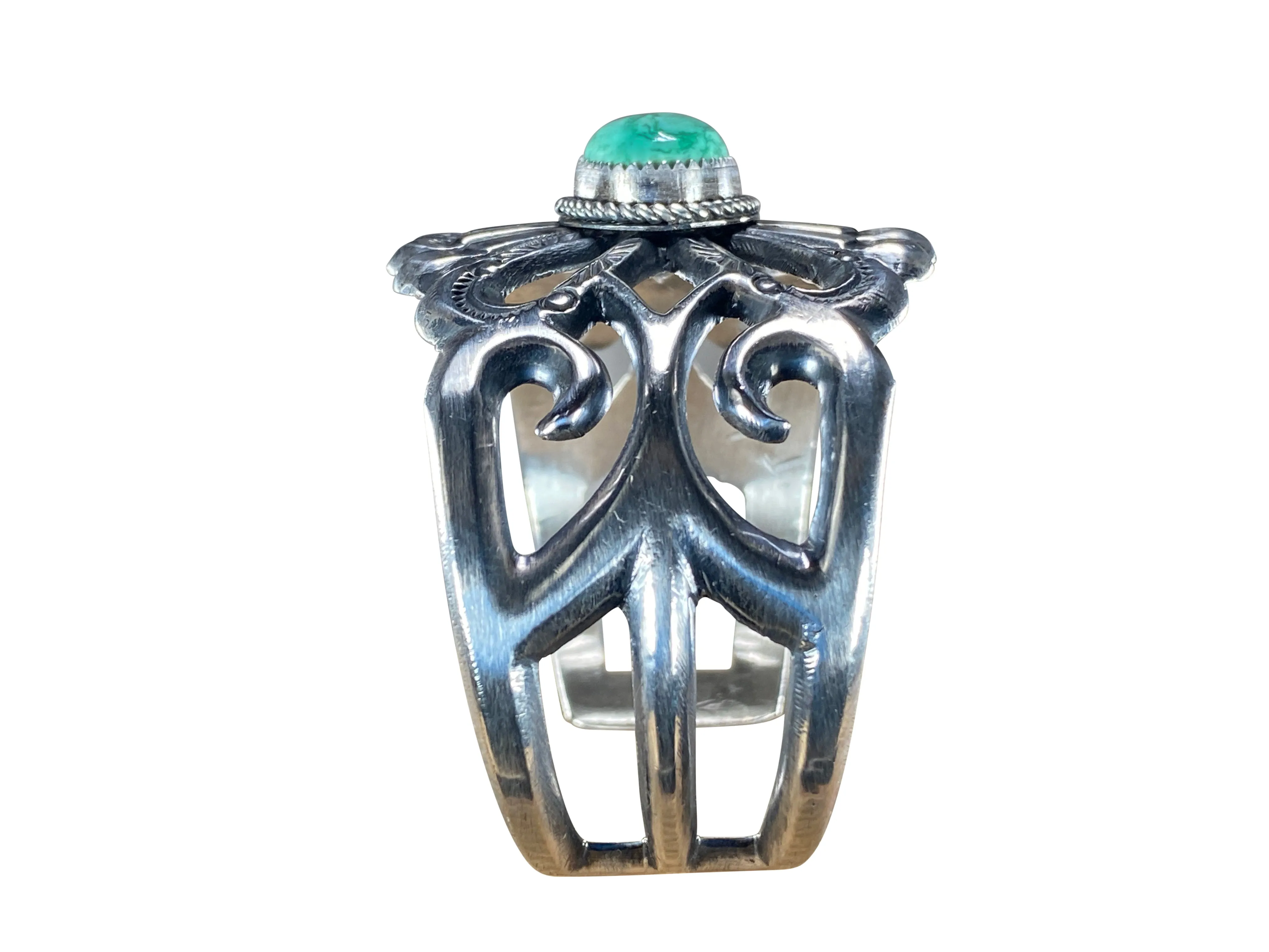 Sonoran Gold Turquoise Cuff | E.S. Mitchell