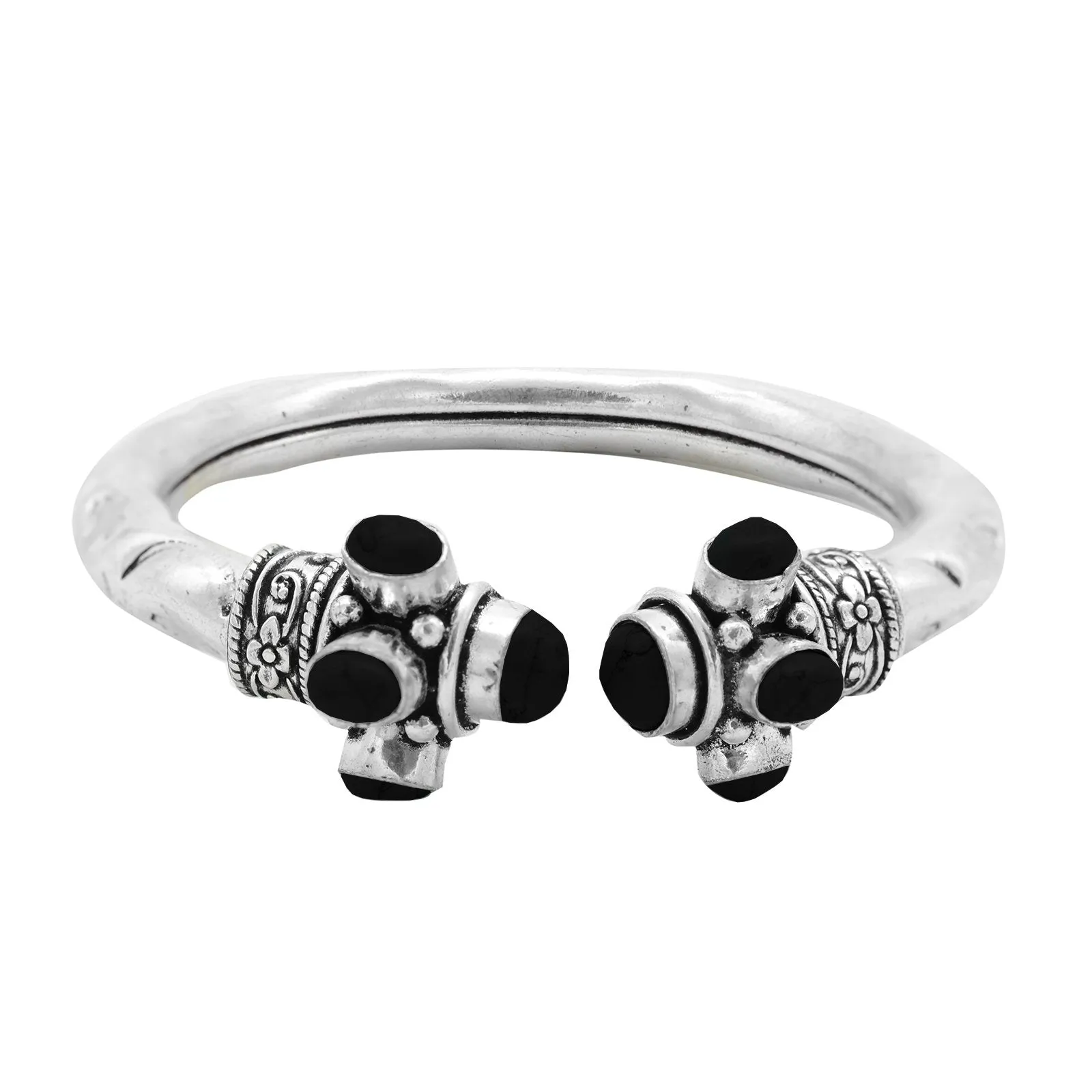 Teejh Sia Black Stone Silver Oxidized Jewelry Gift Set