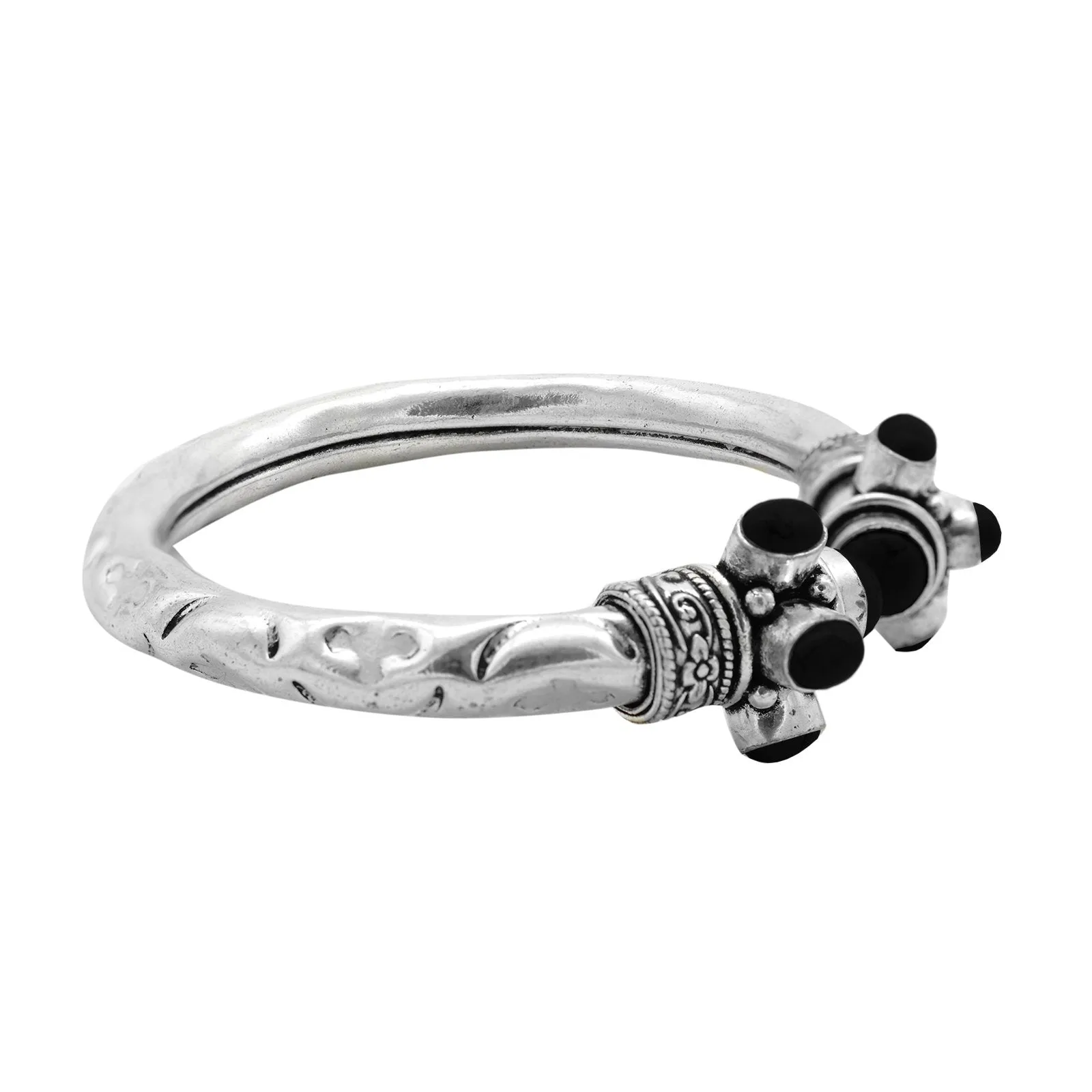 Teejh Sia Black Stone Silver Oxidized Jewelry Gift Set