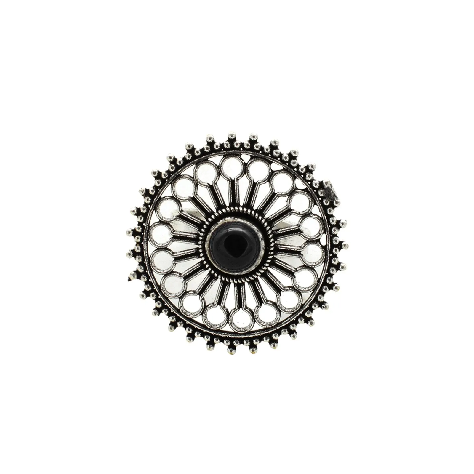 Teejh Sia Black Stone Silver Oxidized Jewelry Gift Set