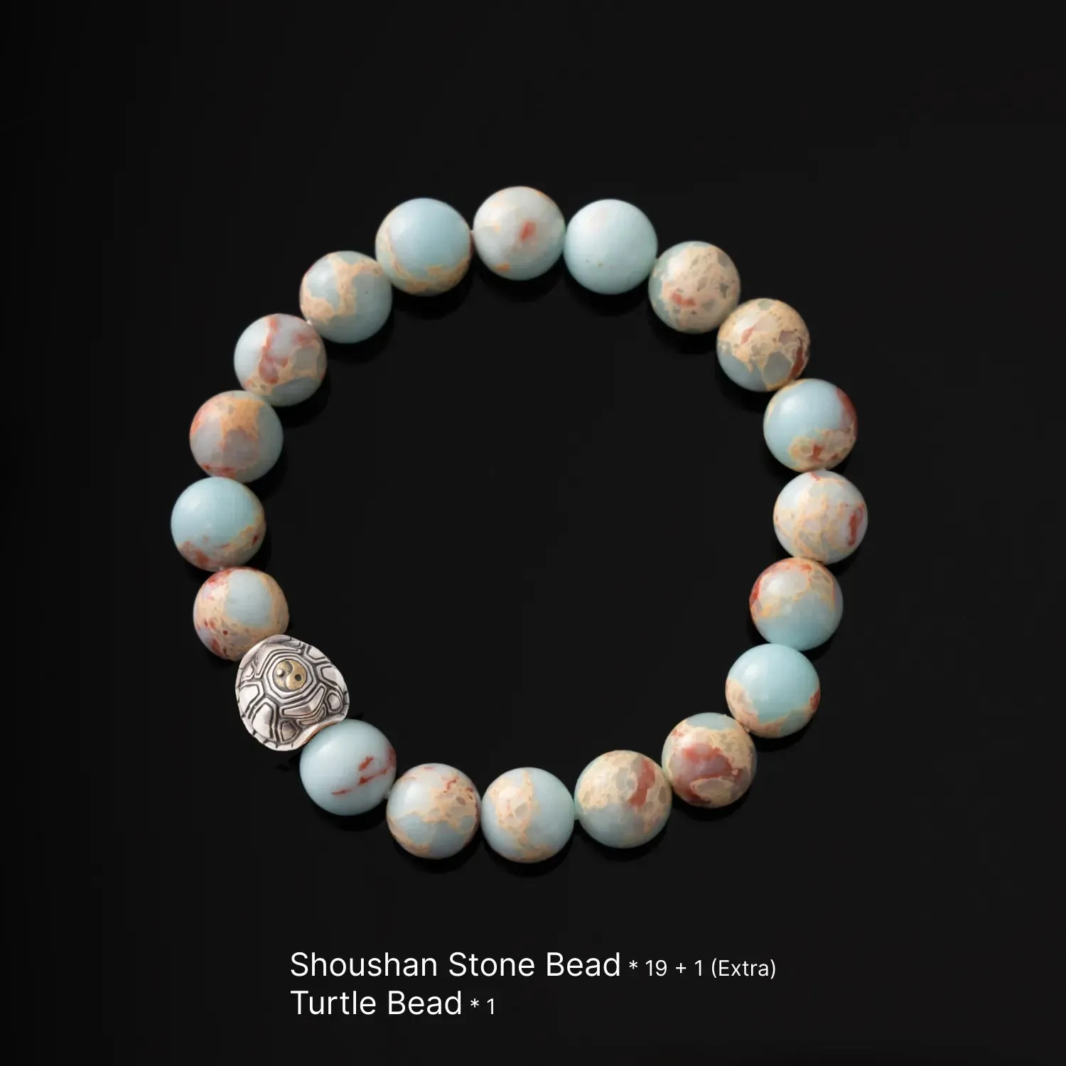 Turtle Bead Bracelet